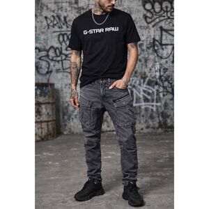 G-Star Raw Gray Rovic Zip 3D Tapered Jean Pants Trousers   Mens Size 33